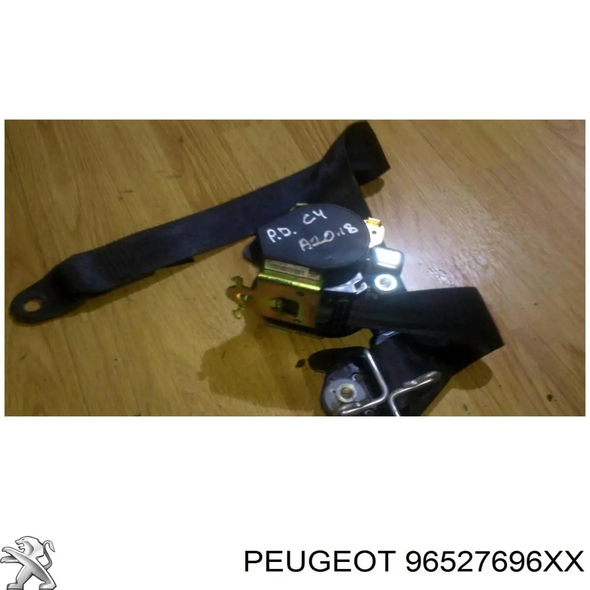 96527696XX Peugeot/Citroen Correia de segurança dianteira direita