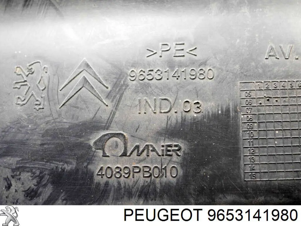 9653141980 Peugeot/Citroen 