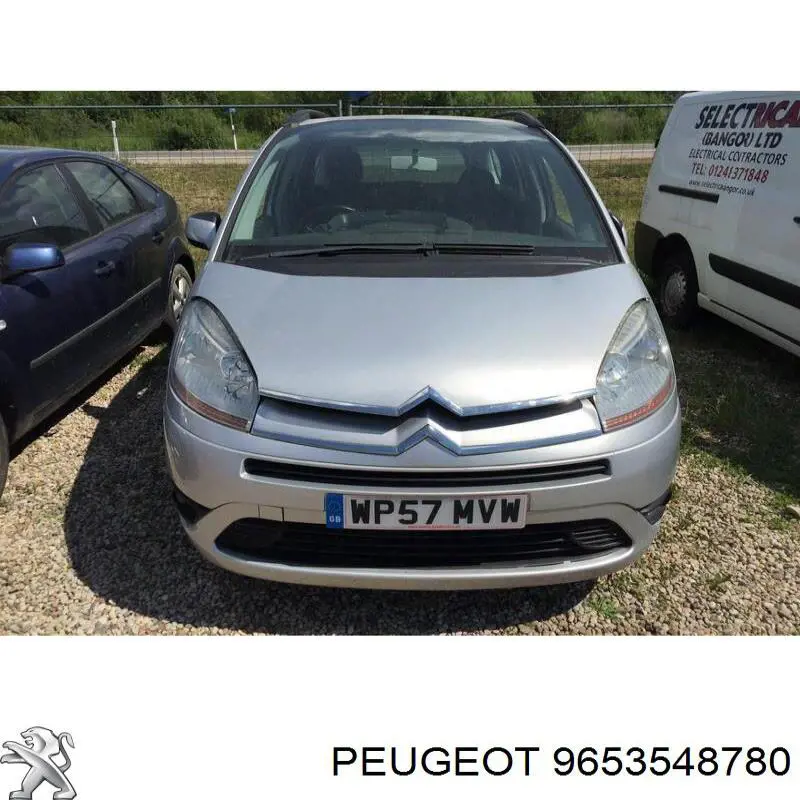Compre 9653548780 Peugeot/Citroen Lanterna de nevoeiro traseira esquerda
