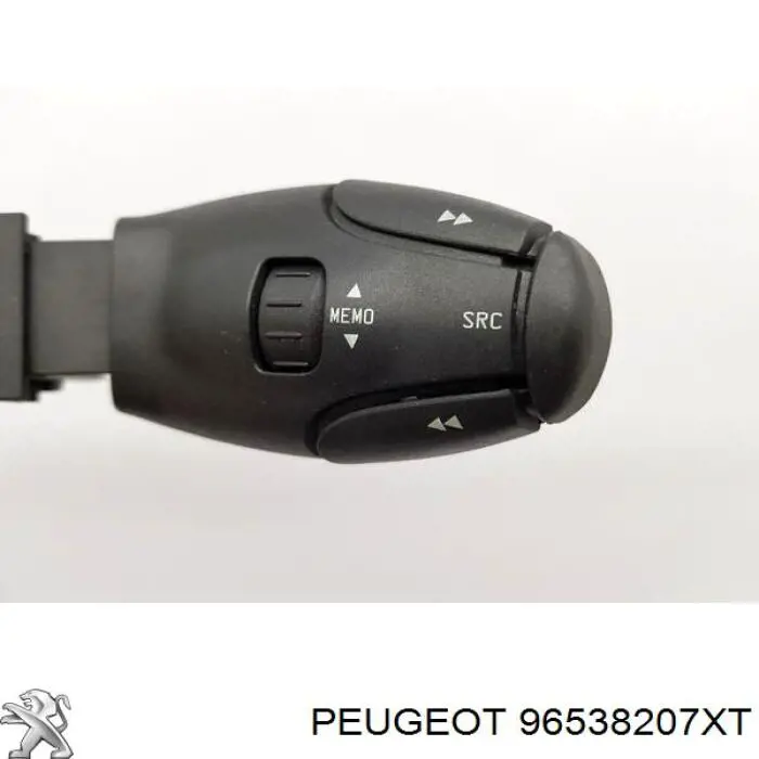 Compre 96538207XT Peugeot/Citroen Comutador instalado na coluna da direção, de controlo do sistema de áudio