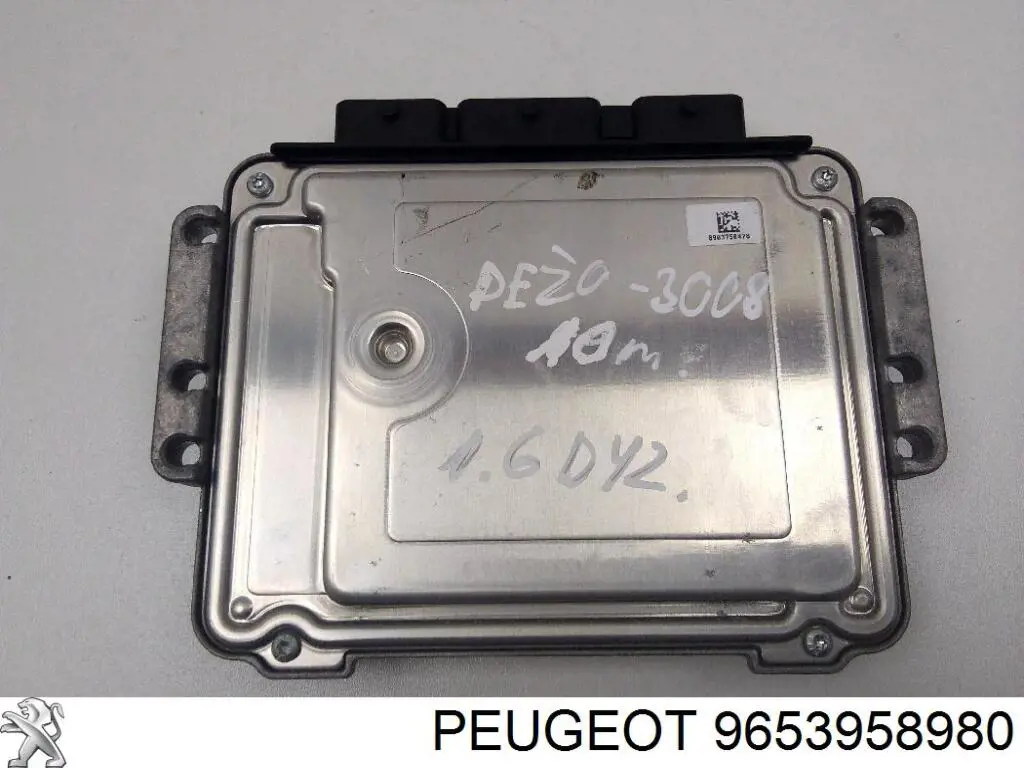 Compre 9653958980 Peugeot/Citroen Módulo de direção (Centralina eletrônica) de motor