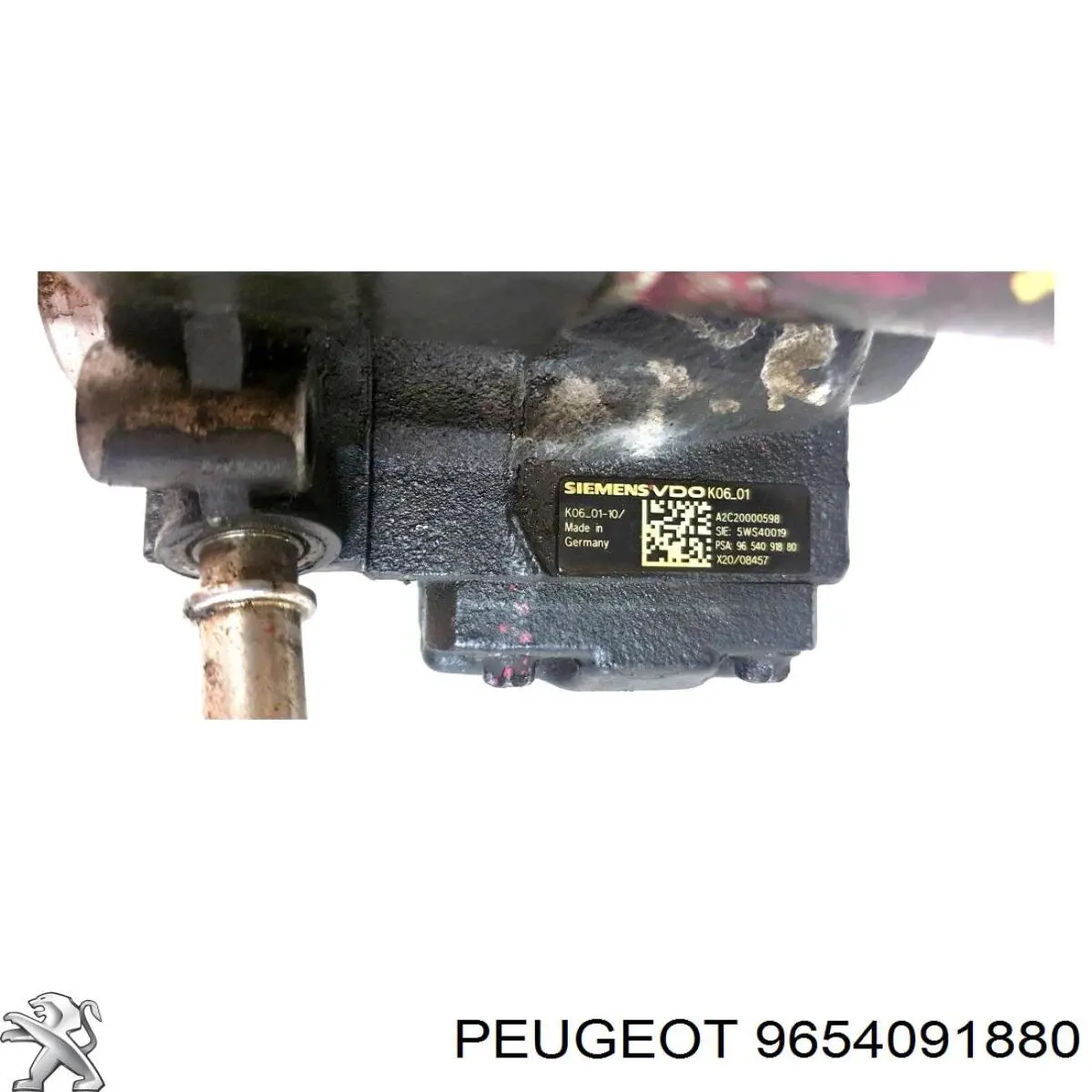  Peugeot/Citroen 9654091880 preço, a partir de 211,12 USD