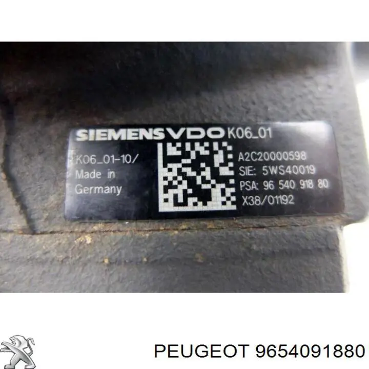 9654091880 Peugeot/Citroen 
