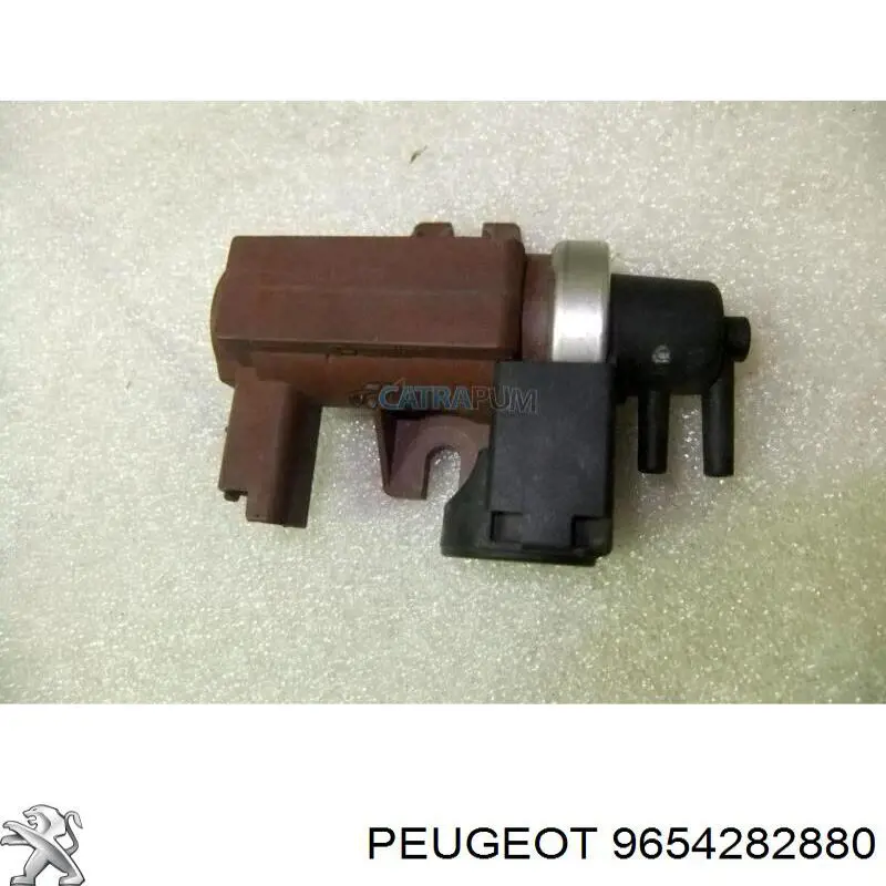 9654282880 Peugeot/Citroen Válvula solenoide de regulação de comporta EGR