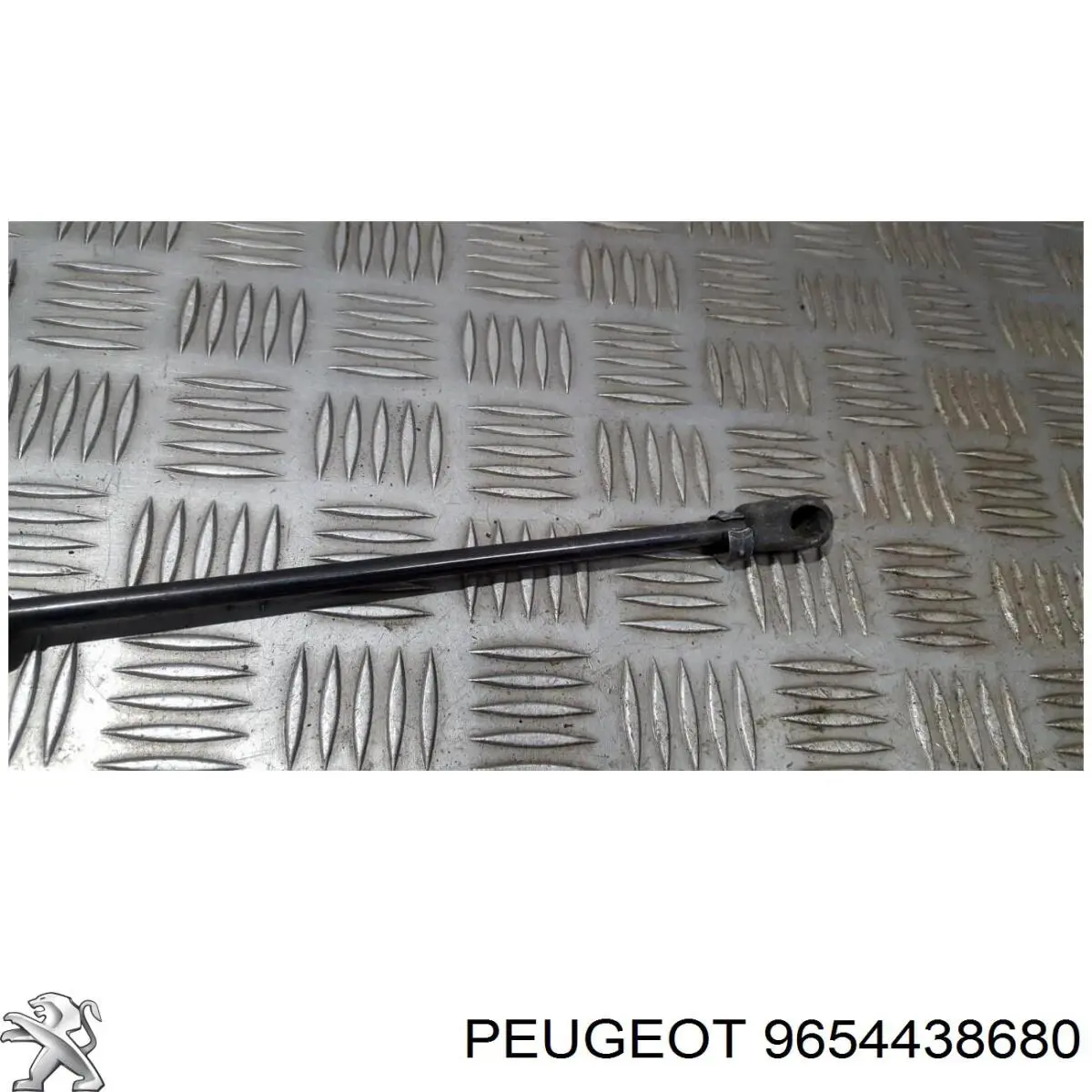 Amortecedor de tampa de porta-malas (de 3ª/5ª porta traseira) 9654438680 Peugeot/Citroen