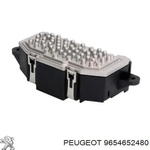 9654652480 Peugeot/Citroen Aquecedor elétrico de ar do sistema de calefacção de salão