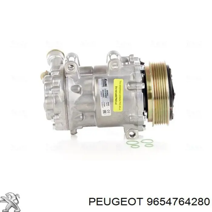 Compressor de aparelho de ar condicionado Peugeot/Citroen 9654764280 preço, a partir de 120,88 USD