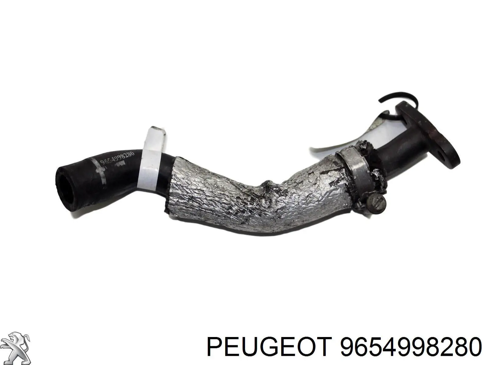 9654998280 Peugeot/Citroen Tubo (mangueira) de derivação de óleo de turbina