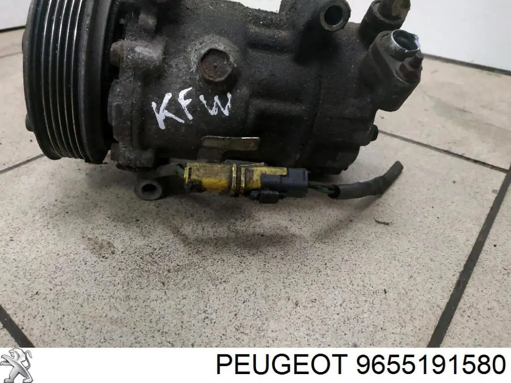 Compressor de aparelho de ar condicionado Peugeot/Citroen 9655191580 preço, a partir de 105,71 USD