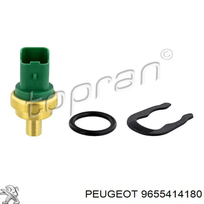 Sensor de temperatura do fluido de esfriamento Peugeot/Citroen 9655414180 preço, a partir de 9,91 USD