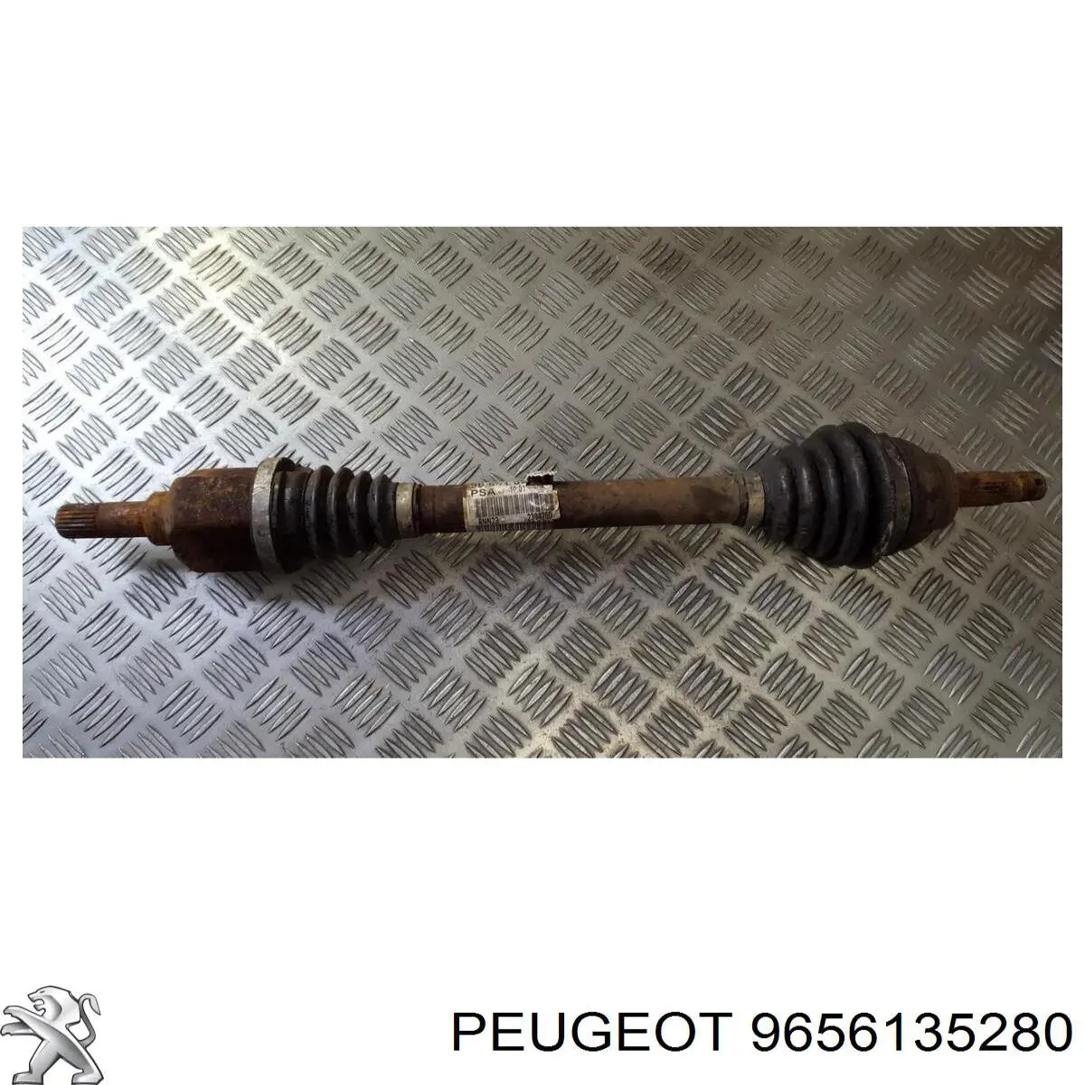 9656135280 Peugeot/Citroen Semieixo (acionador) dianteiro esquerdo