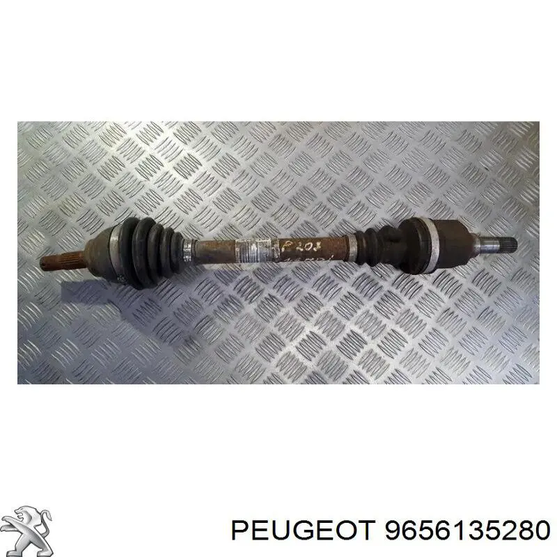 Semieixo (acionador) dianteiro esquerdo Peugeot/Citroen 9656135280 preço, a partir de 49,18 USD