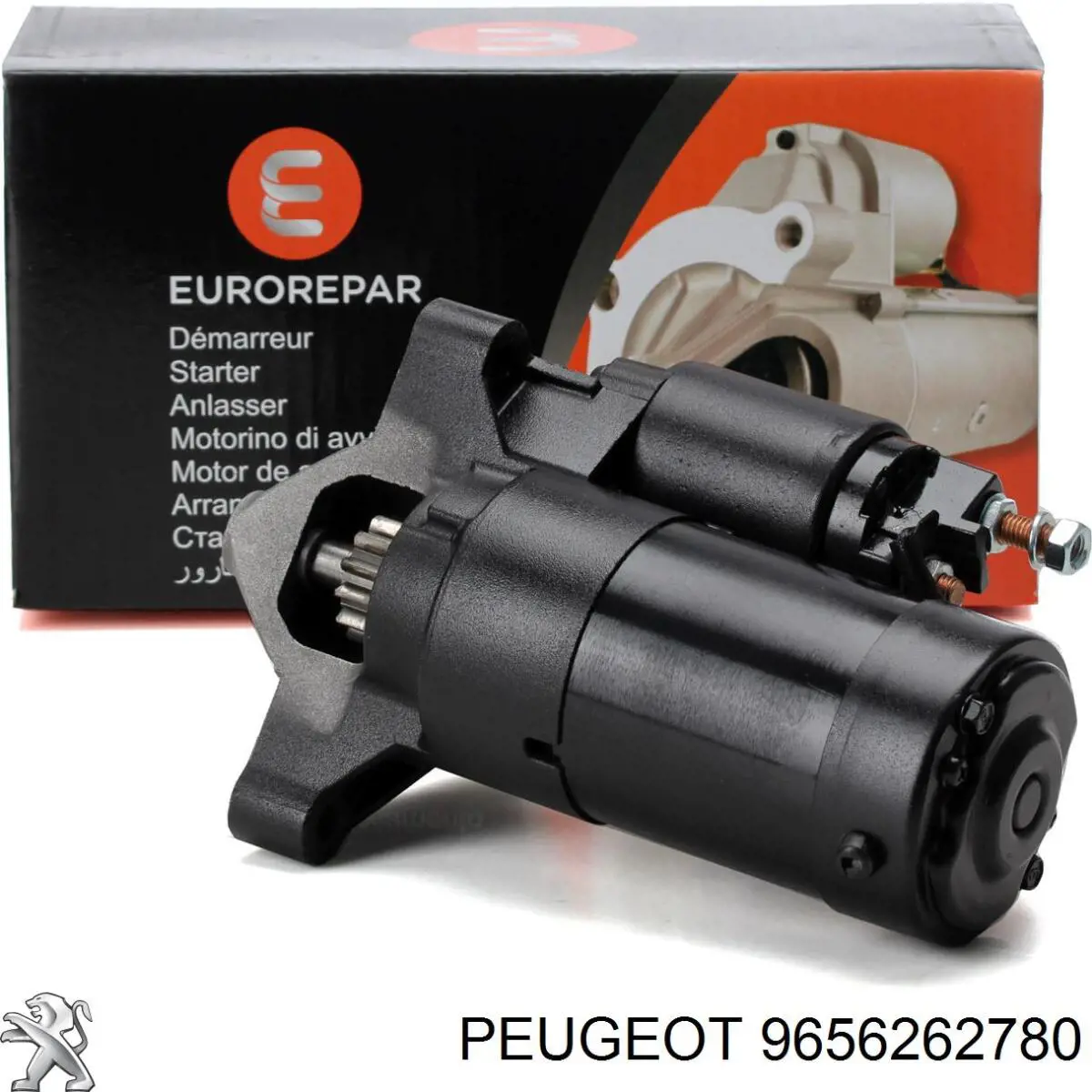 9656262780 Peugeot/Citroen Motor de arranco