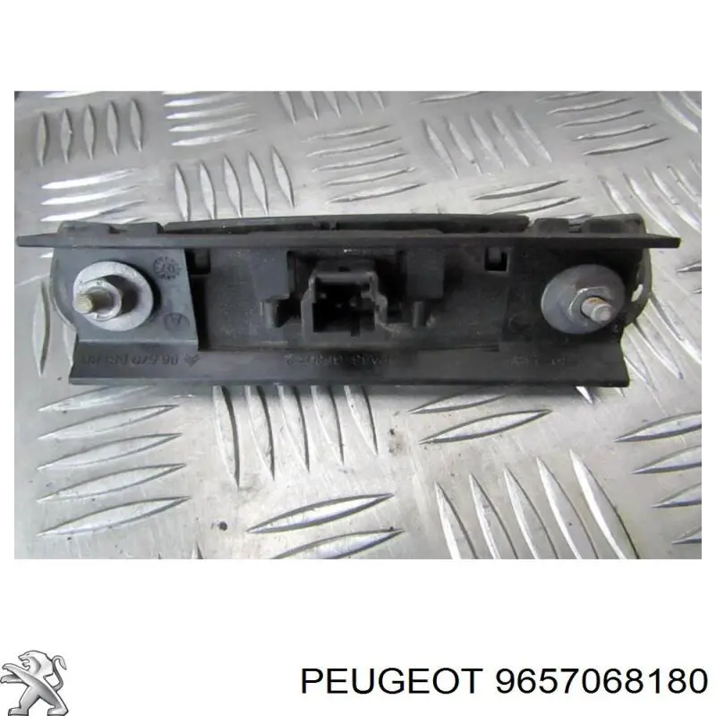 Compre 00008726Q8 Peugeot/Citroen Puxador externo de tampa de porta-malas (de 3ª/5ª porta traseira)