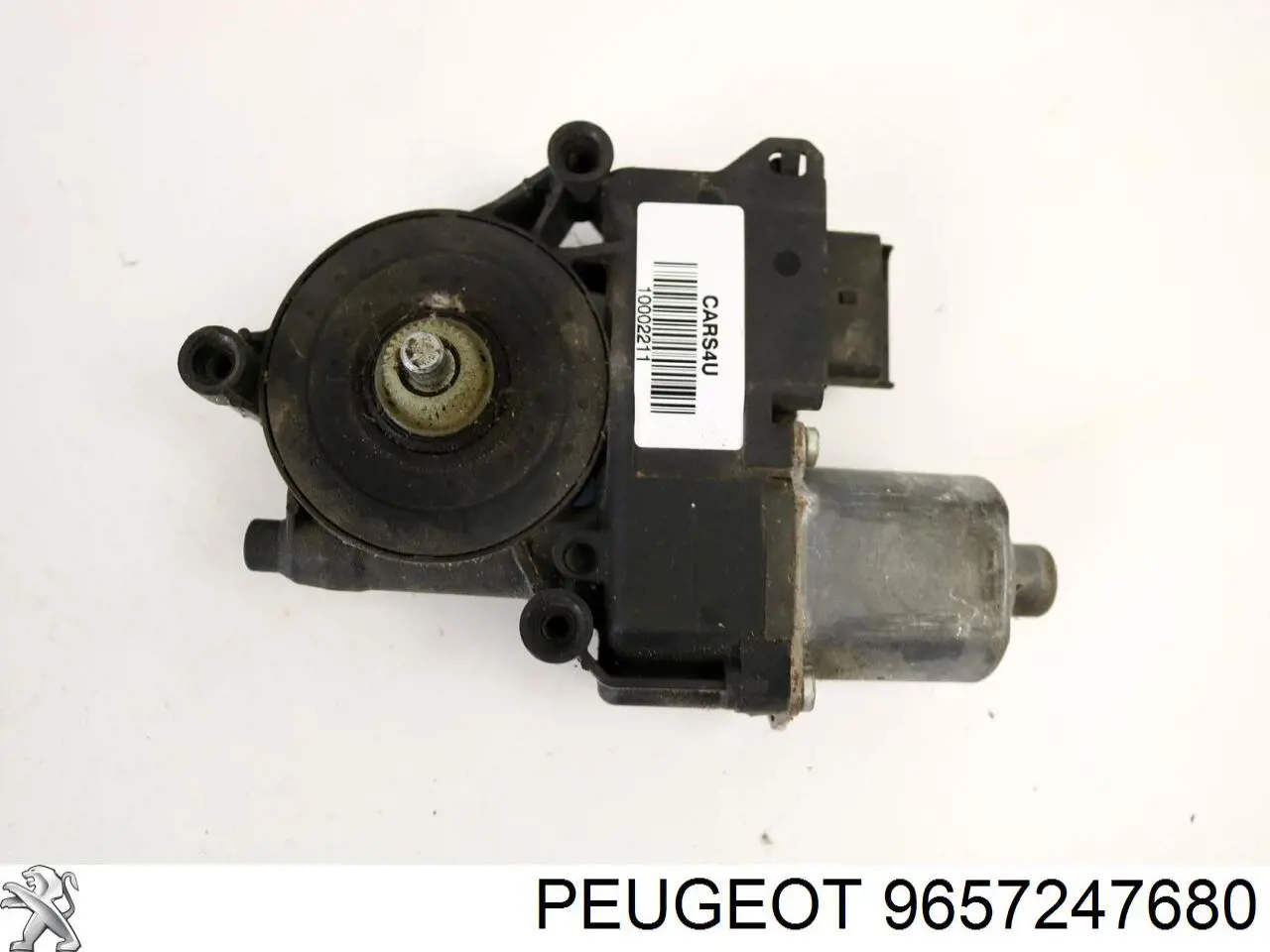 9657247680 Peugeot/Citroen Motor de acionamento de vidro da porta dianteira esquerda