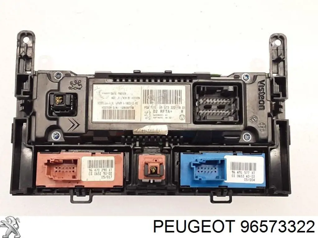 Unidade de controlo dos modos de aquecimento/condicionamento Peugeot 407 SW 6E