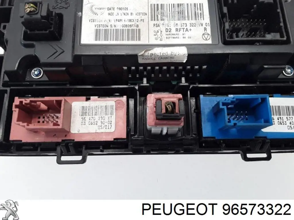 Unidade de controlo dos modos de aquecimento/condicionamento Peugeot 407 SW 6E