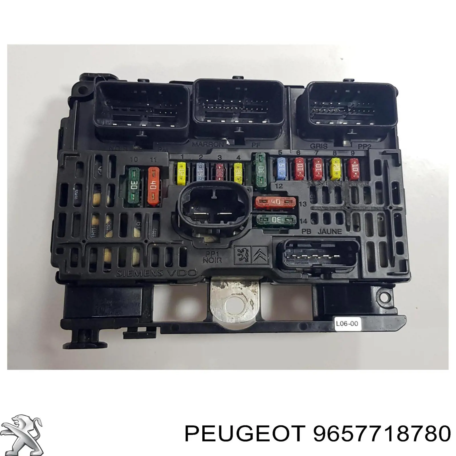 9657718780 Peugeot/Citroen Unidade de dispositivos de segurança