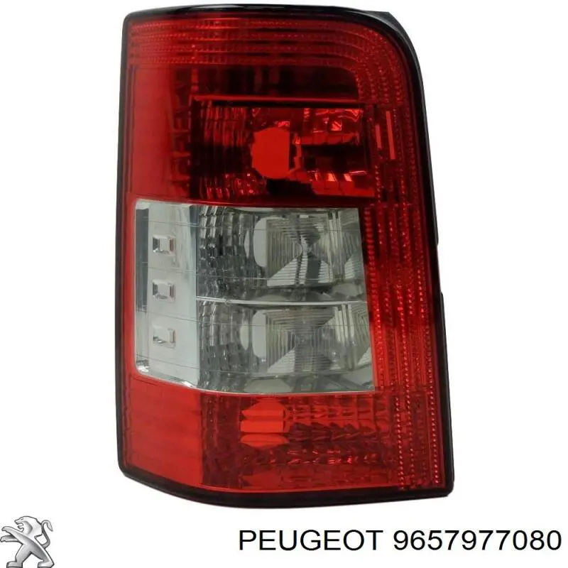 Lanterna traseira esquerda Peugeot/Citroen 9657977080