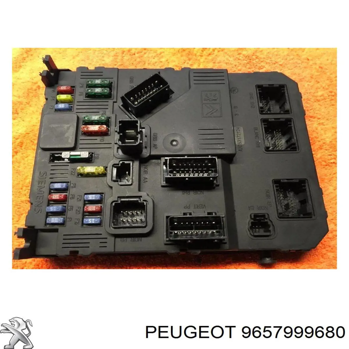 9657999680 Peugeot/Citroen Unidade de dispositivos de segurança