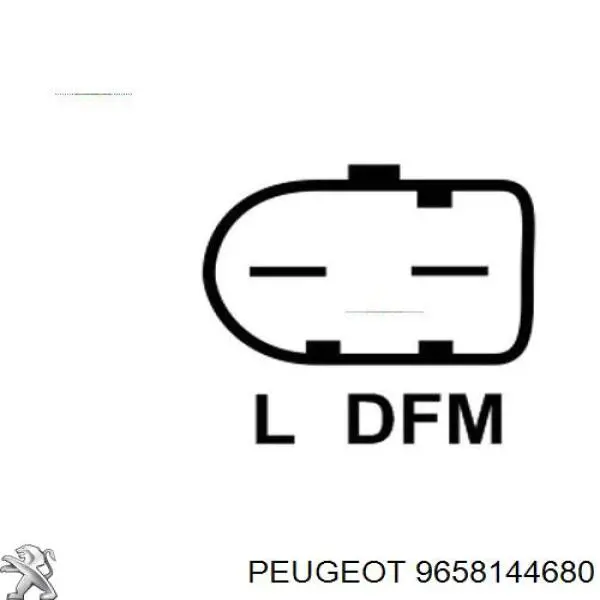Gerador Peugeot/Citroen 9658144680 preço, a partir de 74,91 USD