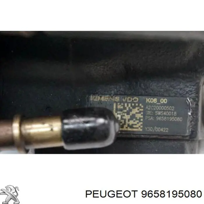9658195080 Peugeot/Citroen Bomba de combustível de pressão alta