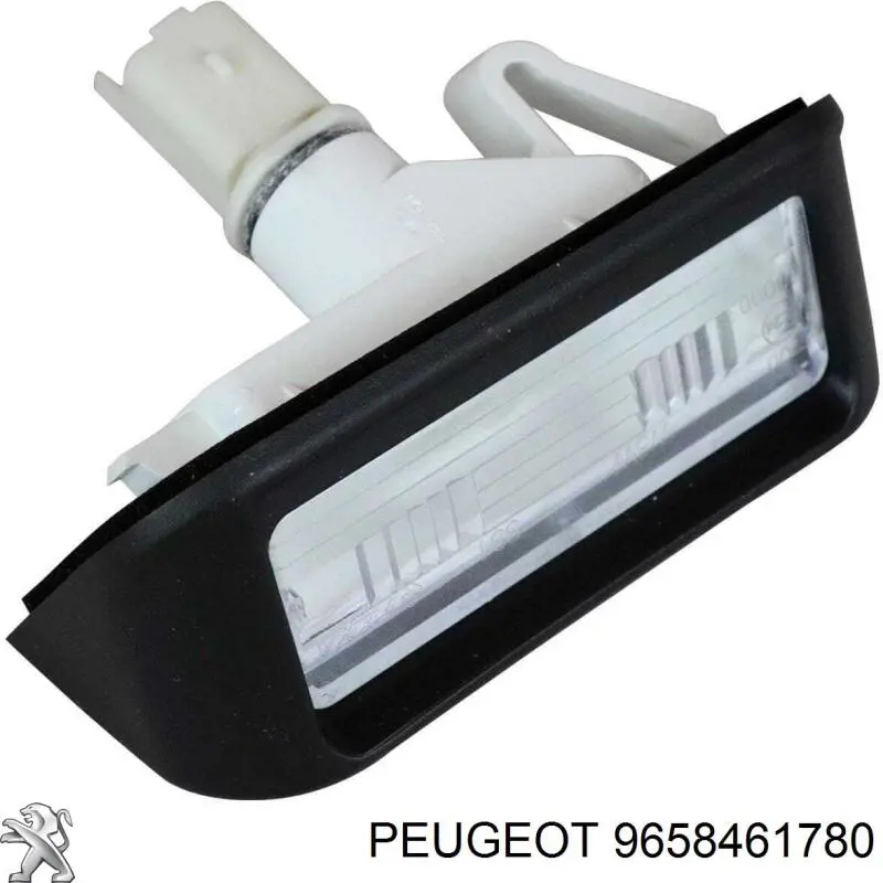9658461780 Peugeot/Citroen Lanterna da luz de fundo de matrícula traseira