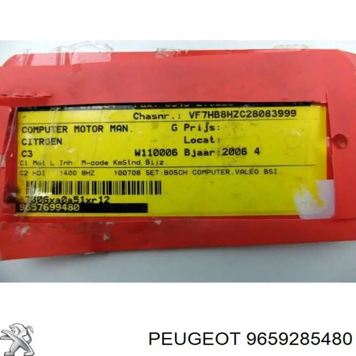  Peugeot/Citroen 9659285480 preço, a partir de 132,80 USD