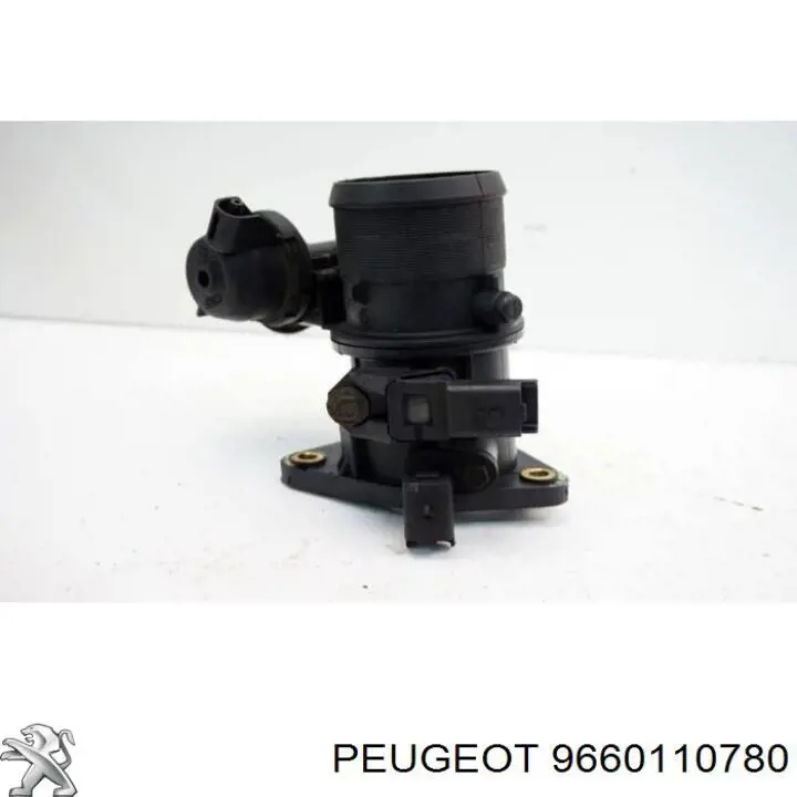 9660110780 Peugeot/Citroen Válvula de borboleta montada