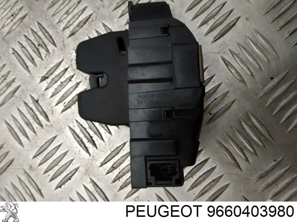 9660403980 Peugeot/Citroen Fecho de tampa de porta-malas (de 3ª/5ª porta traseira)