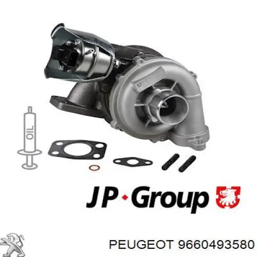 9660493580 Peugeot/Citroen Turbina