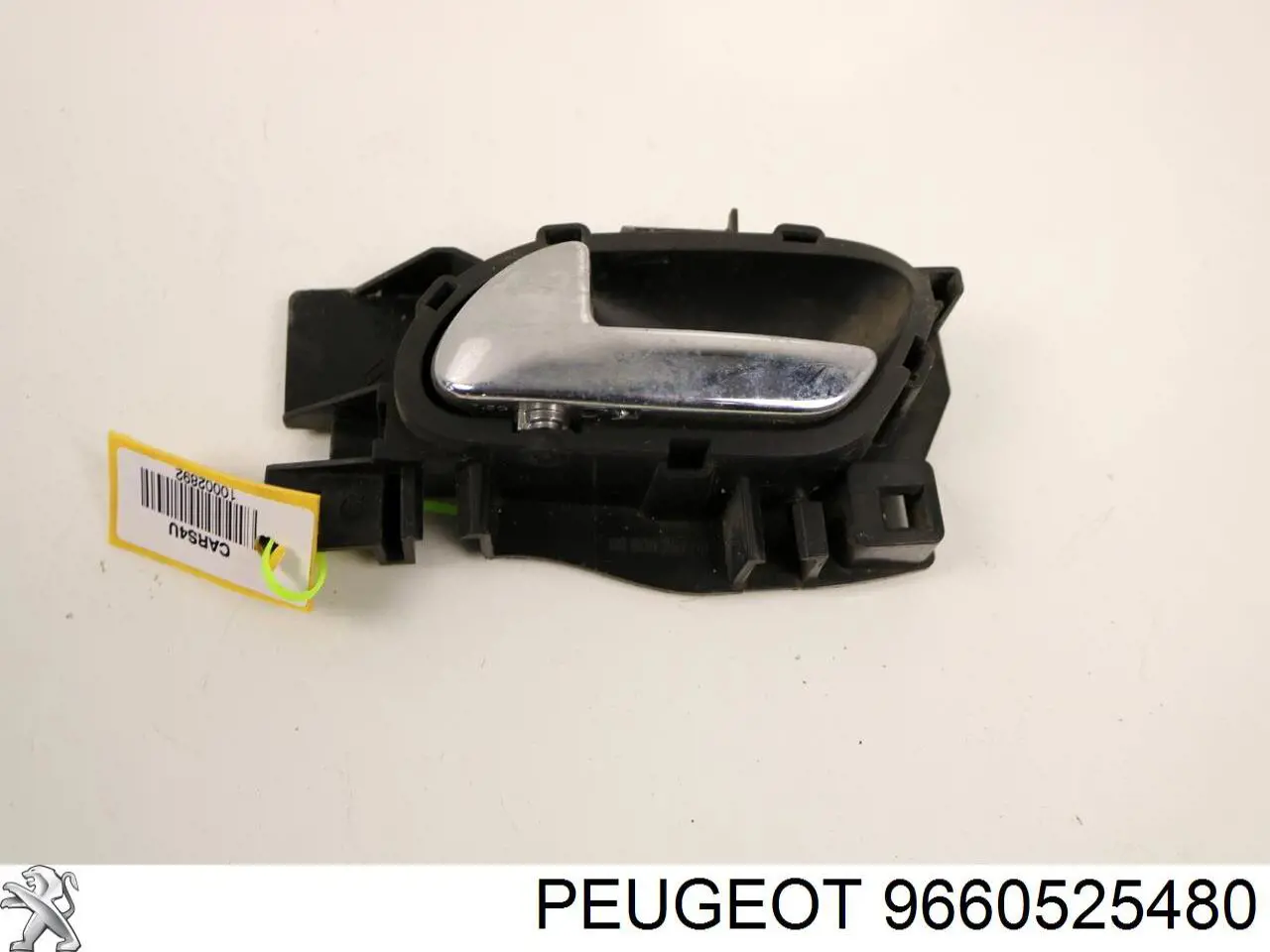 9660525480 Peugeot/Citroen Maçaneta interna dianteira/traseira da porta esquerda