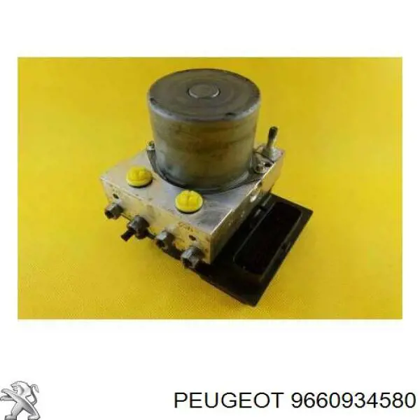9660934580 Peugeot/Citroen Unidade hidráulico de controlo ABS