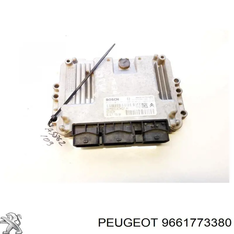 Compre 9661773380 Peugeot/Citroen Módulo de direção (Centralina eletrônica) de motor