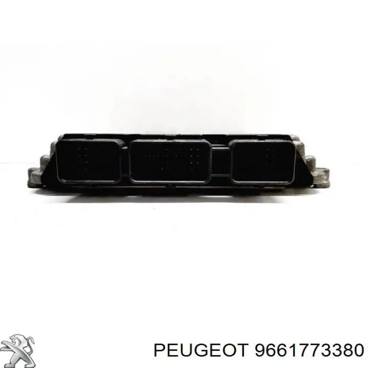 Módulo de direção (Centralina eletrônica) de motor 9661773380 Peugeot/Citroen