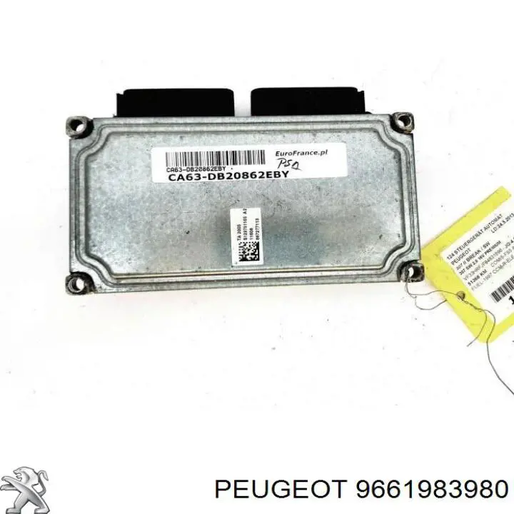  Peugeot/Citroen 9661983980