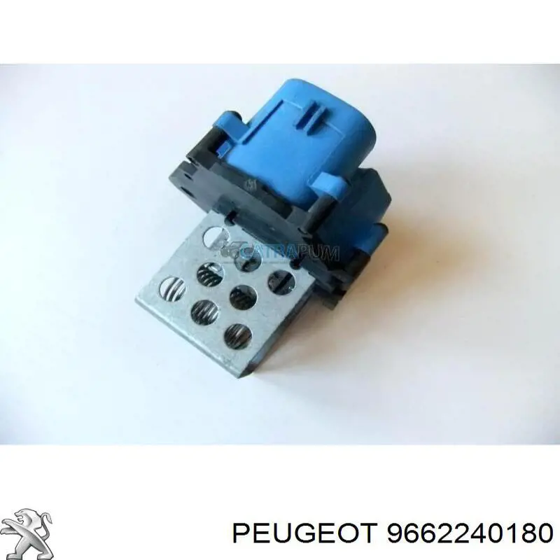 Resistor (resistência) de ventilador de forno (de aquecedor de salão) Peugeot/Citroen 9662240180 preço, a partir de 15,87 USD