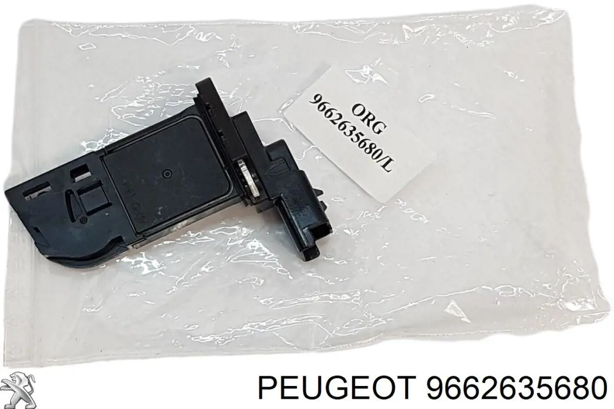 Sensor de fluxo (consumo) de ar, medidor de consumo M.A.F. - (Mass Airflow) Peugeot/Citroen 9662635680 preço, a partir de 42,56 USD