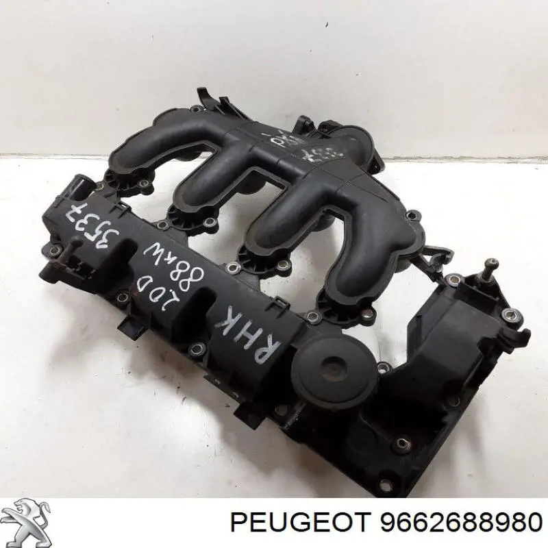 9662688980 Peugeot/Citroen Tampa de válvulas
