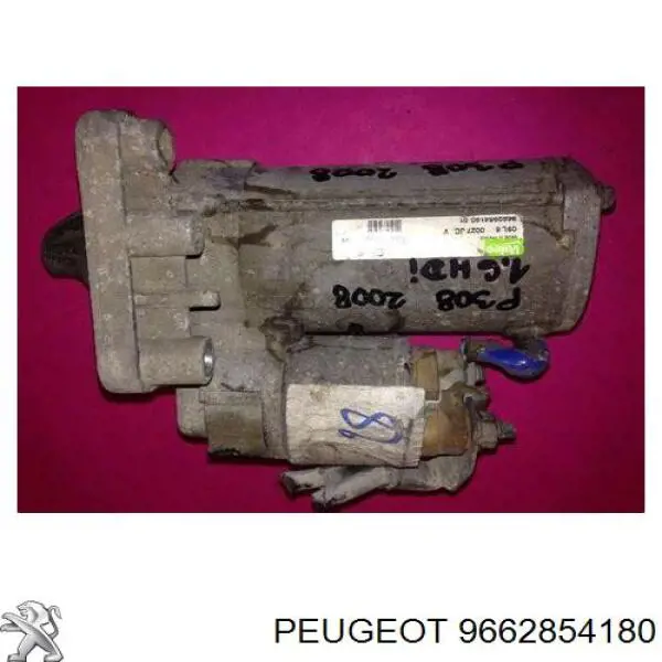 9662854180 Peugeot/Citroen Motor de arranco