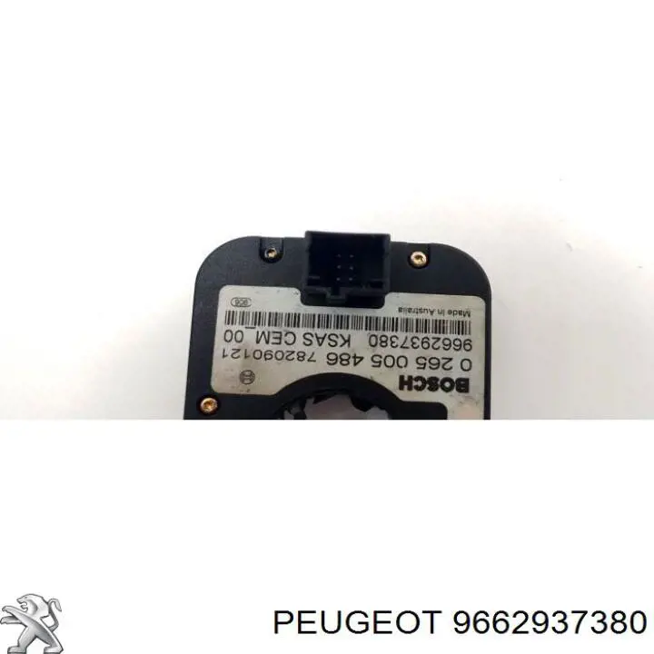 Sensor do ângulo de viragem do volante de direção Peugeot/Citroen 9662937380 preço, a partir de 28,99 USD