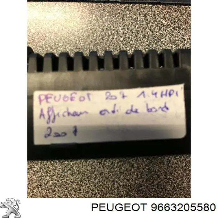 9663205580 Peugeot/Citroen 