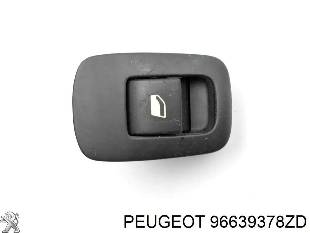 96639378ZD Peugeot/Citroen Unidade de botões traseira de controlo de elevador de vidro