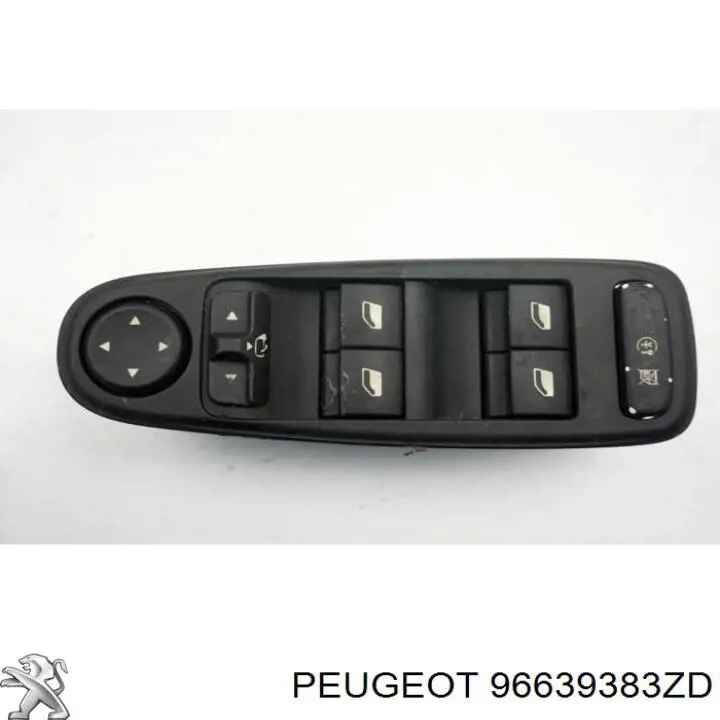 Unidade de botões dianteira esquerda de controlo de elevador de vidro Peugeot/Citroen 96639383ZD preço, a partir de 47,67 USD