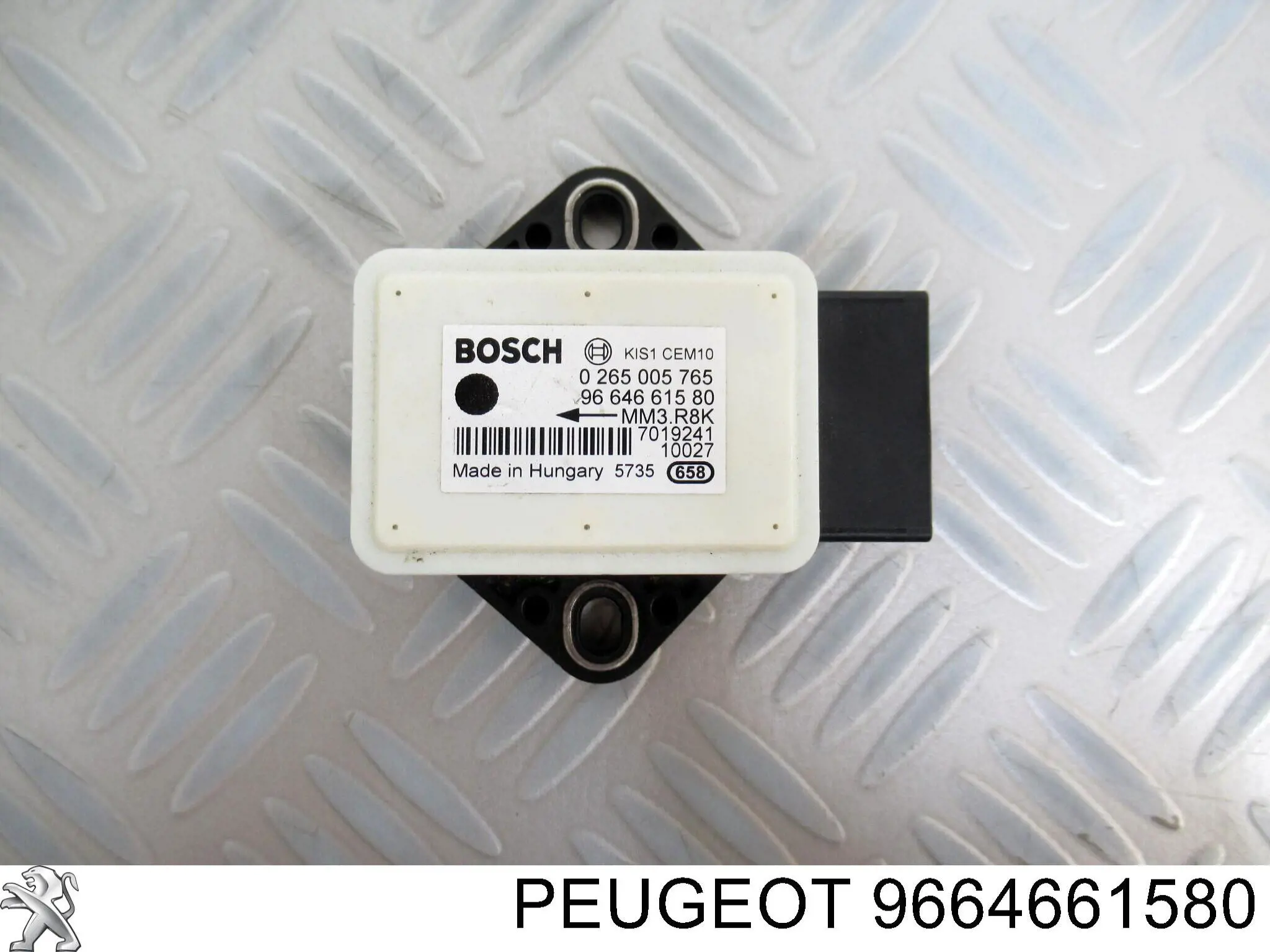 Compre 9664661580 Peugeot/Citroen Sensor de aceleração transversal (ESP)