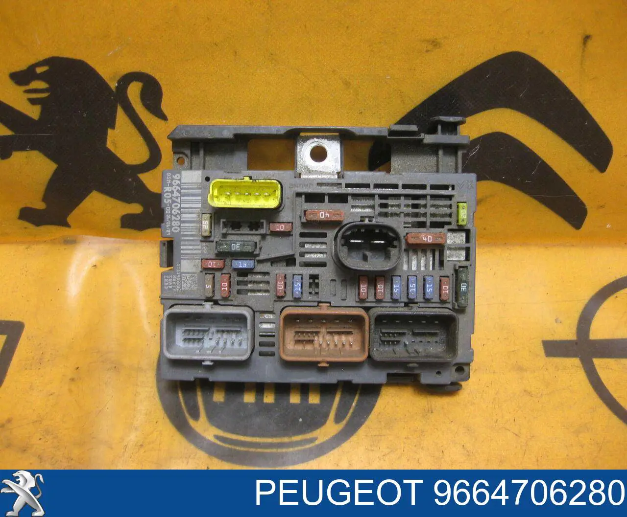 9664706280 Peugeot/Citroen Unidade de dispositivos de segurança
