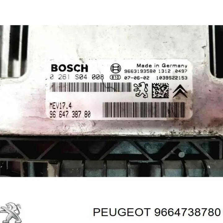  Peugeot/Citroen 9664738780
