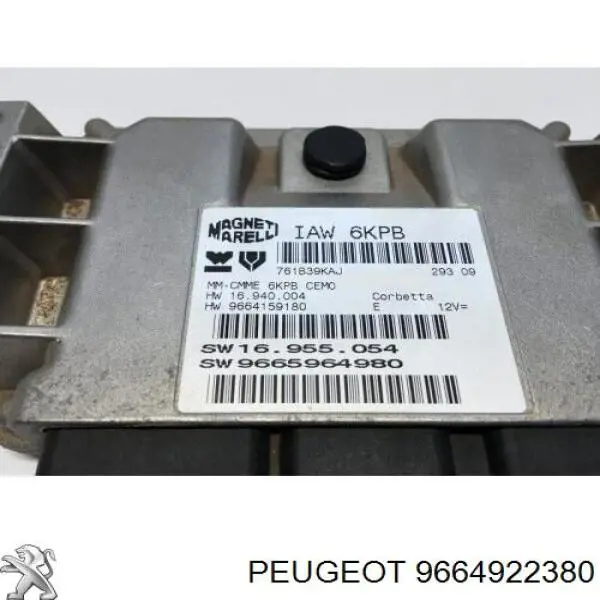  Peugeot/Citroen 9664922380 preço, a partir de 100,63 USD