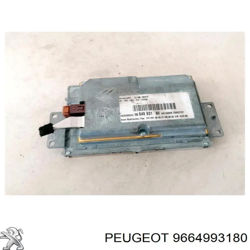 Mostrador multifuncional Peugeot/Citroen 9664993180 preço, a partir de 253,68 USD