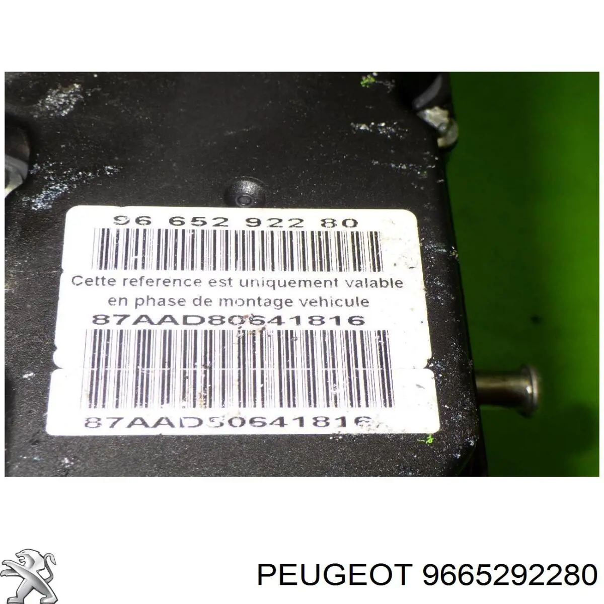 Unidade hidráulico de controlo ABS Peugeot/Citroen 9665292280 preço, a partir de 76,62 USD